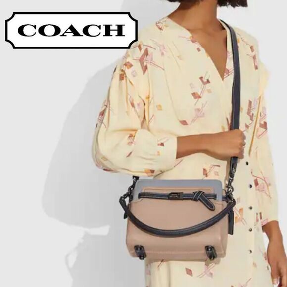 RETAIL Coach Tate Carryall In Colorblock - Picture 4 of 14